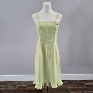 Y2K Retro Vintage Spaghetti Strap Preppy Cocktail Dress